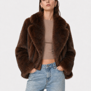 Faux Mink Fur Lapel Collar Jacket (Mid-Length) FM0202000062-main-01.jpg