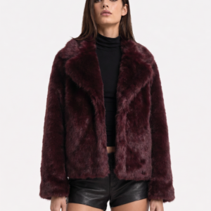 Red Faux Mink Fur Short Jacket FM0202000063Red-main-01.jpg