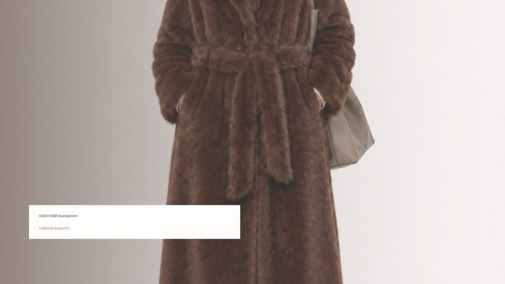 OEM ODM faux fur garment development and private label manufacturing