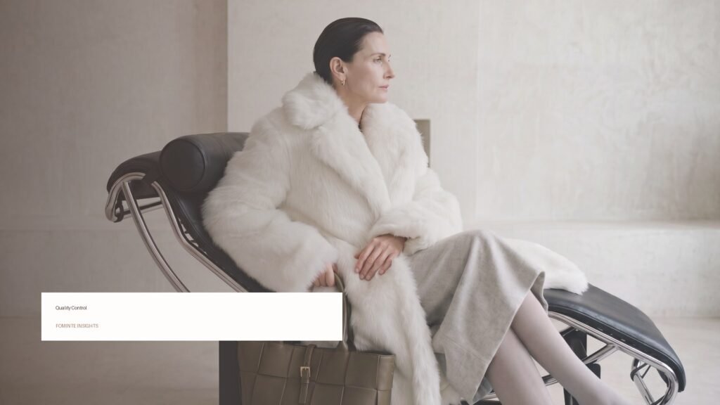 Fominte faux fur garment quality control and production standards