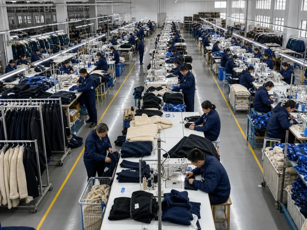 Fominte garment production workshop