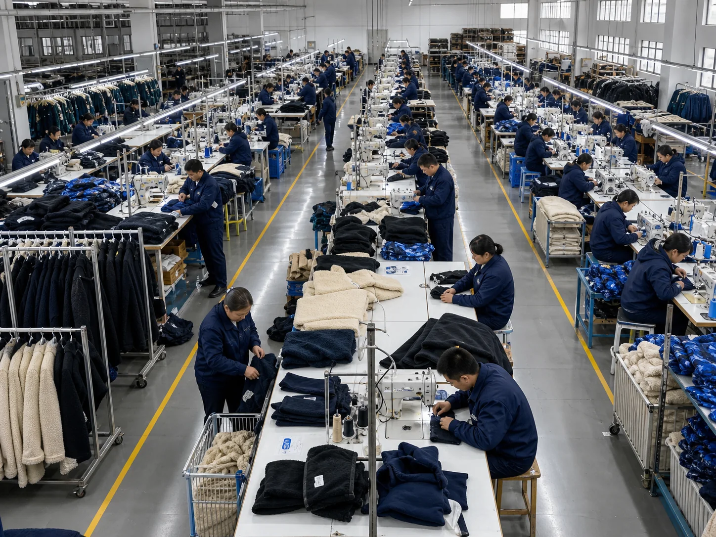 Fominte garment production workshop