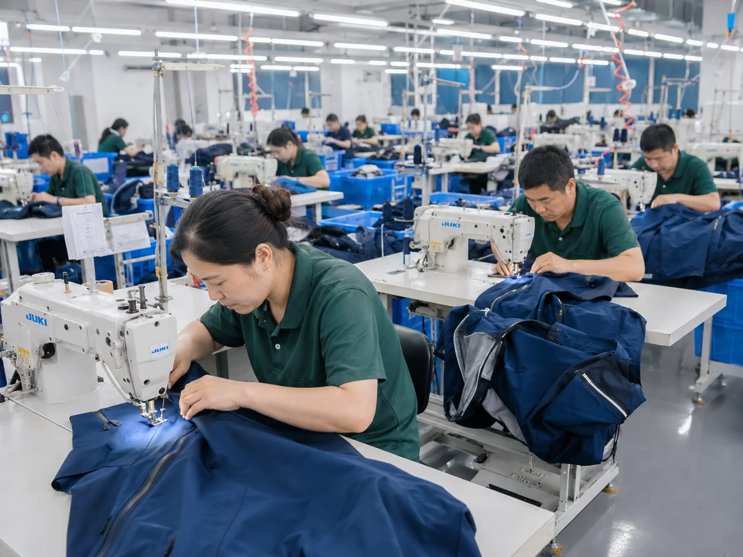 Fominte sewing production line